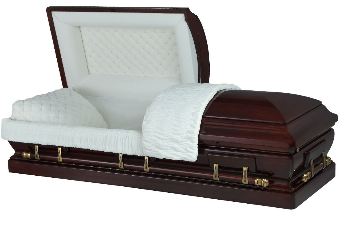 American Wood Casket - Barringtons Funeral Directors, Bishops Stortford
